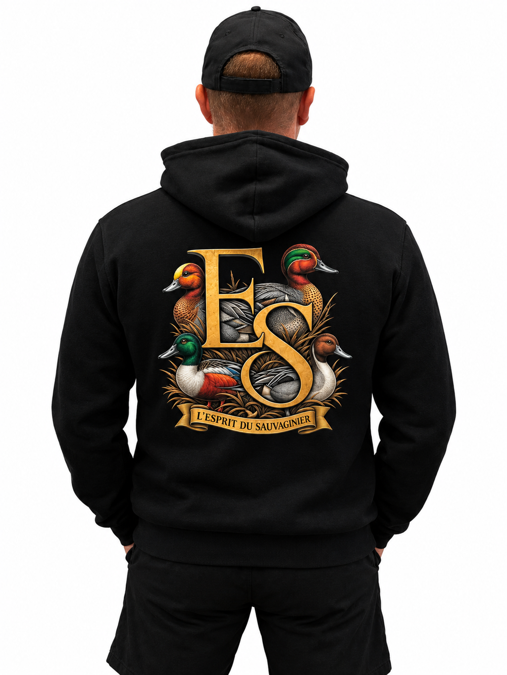 L'esprit du sauvaginier - Sweat à capuche classique